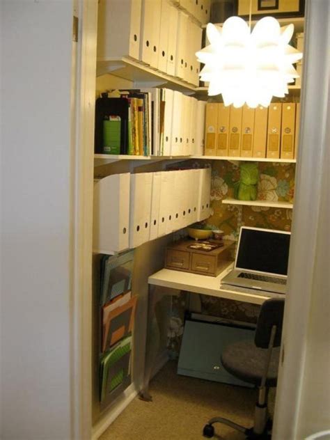 Image Result For Closets Turned Into Office Space Tiny Home Office