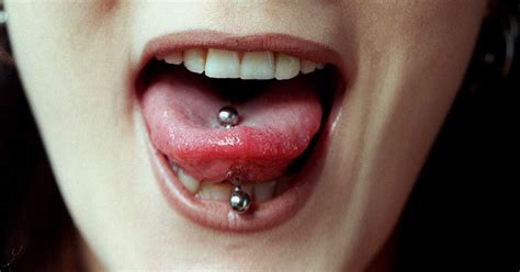 Tongue Piercings For Under S Could Be Banned In Wales North Wales Live