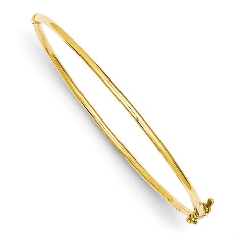 Buy 14k Gold Hinged Bangle Bracelet Apmex