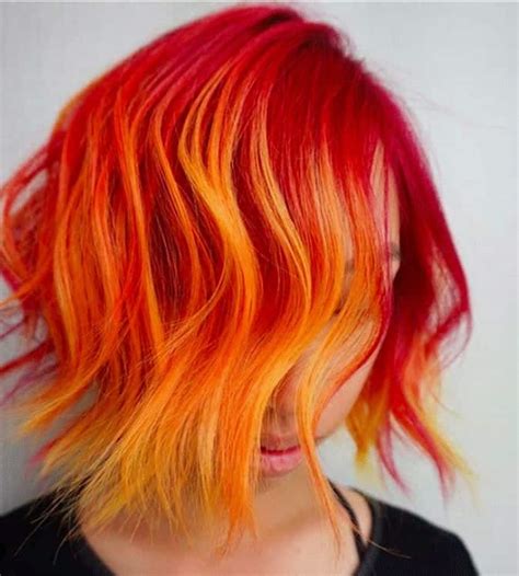 20 Blissful Orange Ombre Hair Ideas To Rock