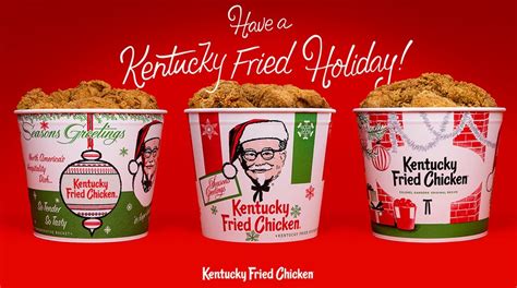 Kfc To Sell Chicken In Replica Holiday Buckets From The 60s And 70s