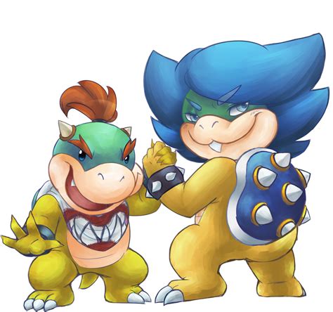 bowser jr and ludwig