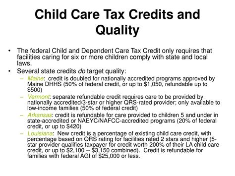 Ppt Child And Dependent Care Tax Provisions And Employer Tax