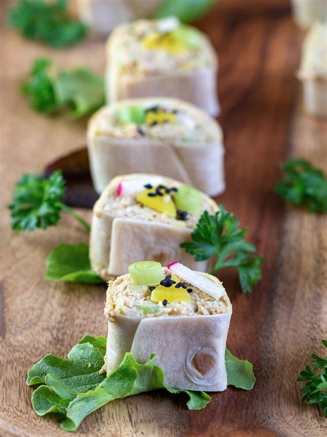 Curried Tuna Roll Ups Recipe Curry Tuna Salad Appetizer Salads