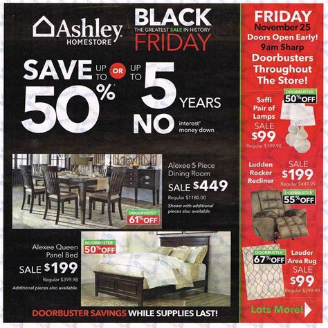 What Sale Will Onnit Have Black Friday 2016 - Ashley Furniture Black Friday Ad 2016