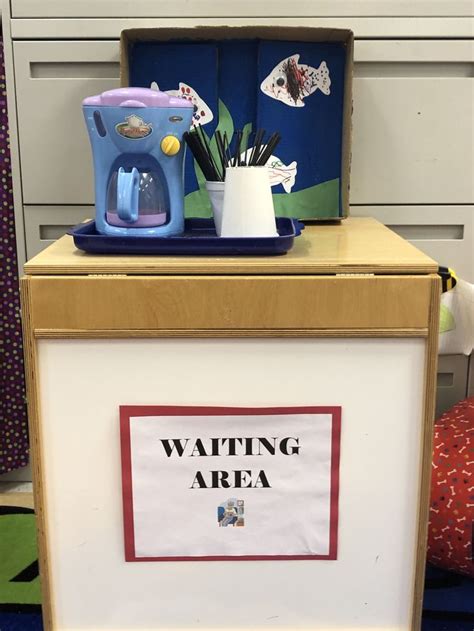 Pin By Candace Morefield On Pretend Play Pretend Play Waiting Area