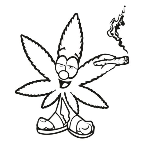 Cartoon Characters Smoking Weed Svg