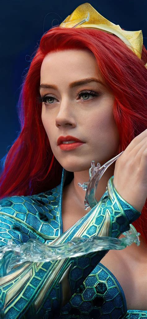 Download 1125x2436 Wallpaper Mera Of Aquaman Movie Art Iphone X