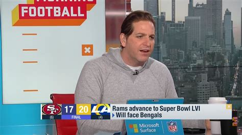 Good Morning Football Crew Reacts To Rams Advancing To Super Bowl Lvi At Sofi Stadium