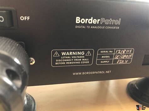 Border Patrol Se I Spdif Only Dac In Excellent Condition With Mullard
