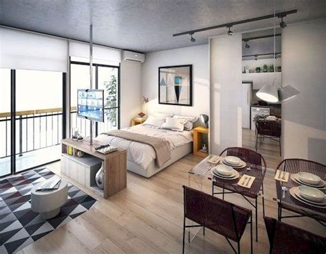 20 Fabulous Small Apartment Studio Decoration Ideas