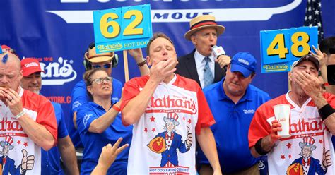 Joey Chestnut And Miki Sudo Win Nathans Famous Hot Dog Eating Contest