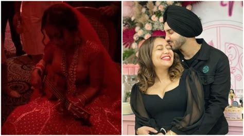 Neha Kakkar Drops Unseen Wedding Day Video Of Her Planning A Surprise For Husband Rohanpreet