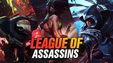 League Of Assassins Best Assassins Outplays League Of Legends Youtube