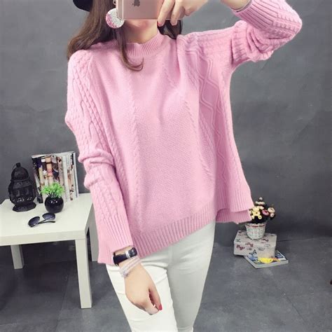 pull femme 2018 autumn winter women sweaters and pullovers solid