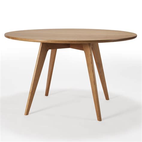 Visit us to save on beds, dining, outdoor, & more. Hand Crafted Round Kitchen Table, Mid Century Modern ...