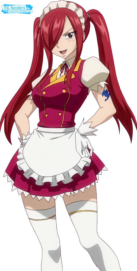 Fairy Tail Erza Scarlet Render 83 Anime Png Image Without Background
