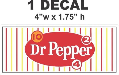 Dr Pepper 10 2 4 Great Decal Nicer Decals Nicerdecals Corvette Road
