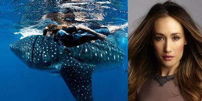 Search results for maggie q. Maggie Q, Shark Hugger - The Green Life