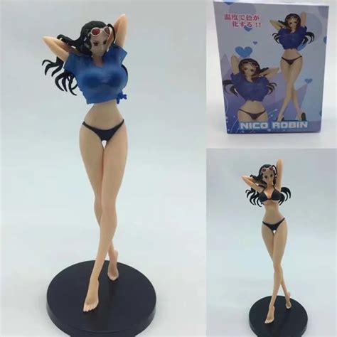 Hot Sale Anime Action Figure ONE PIECE TOY Nico Robin Clothes Color Changeable Swimsuit Ver Cm