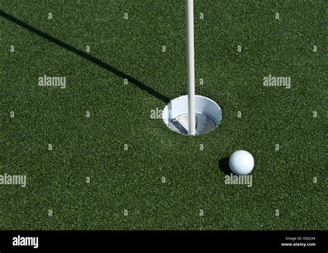 Golf Ball Hole Hi Res Stock Photography And Images Alamy