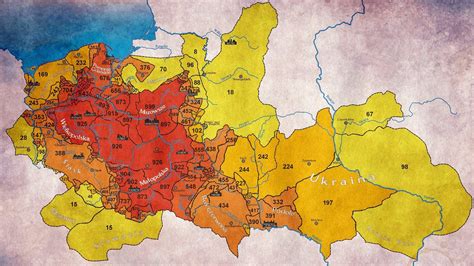 Map Showing For How Many Years Each Territory Was Ruled By Poland