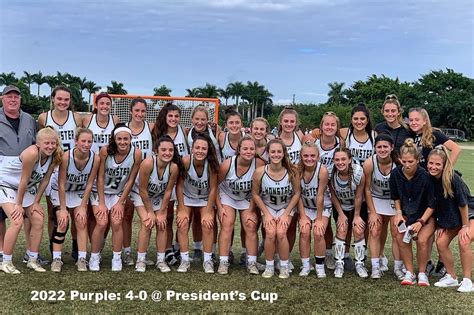 2022 Purple finished the President's Cup 4-0 Congratulations 