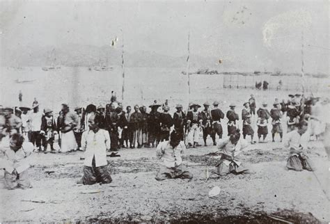 Men About To Be Executed Kowloon Hong Kong 1891 Historical