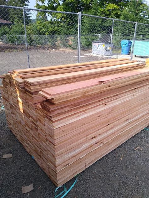 Premium grade cedar fence boards. Rustic cedar fence boards 1x5.5x6 for Sale in Olympia, WA ...