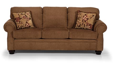 Stanton 687 Traditional Three Over Three Sofa With Rolled Arms Wilson