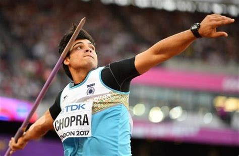 नीरज चोपड़ा ने सोटेविले एथलेटिक्स मीट में जीता गोल्ड neeraj chopra wins javelin gold at