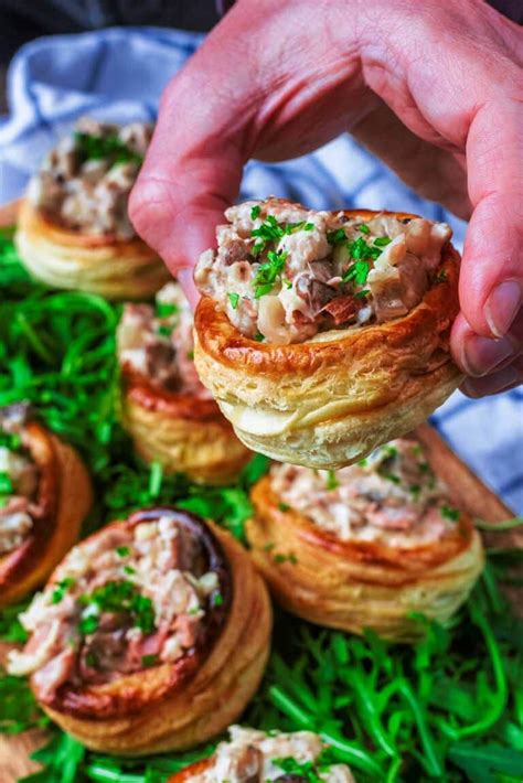 Vegetarian Vol Au Vents With Quorn Ham Hungry Healthy Happy