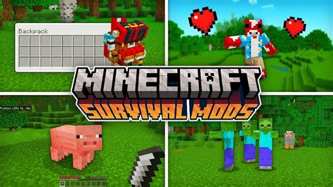 Top 6 Survival Add Ons For Minecraft Minecraft Bedrock 119 120
