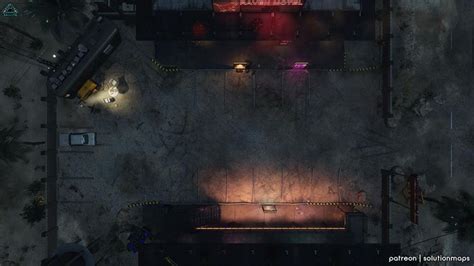 Solutionmaps Is Creating Animated Cyberpunk And Sci Fi Battle Maps For