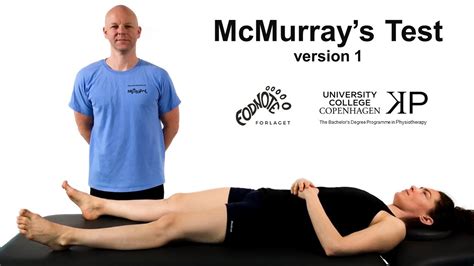 Mcmurrays Test Version 1 Youtube