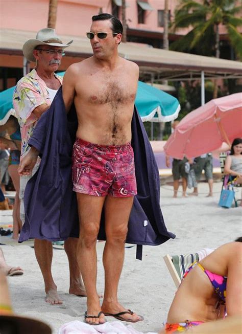 Top Five Jon Hamm Commando Pics Jon Hamm Mad Men Retro Style Swimwear