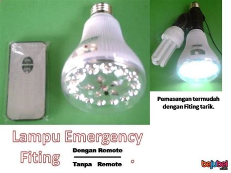 Pembayaran mudah, pengiriman cepat & bisa cicil 0%. blog jasaku: LAMPU EMERGENCY FITTING REMOTE