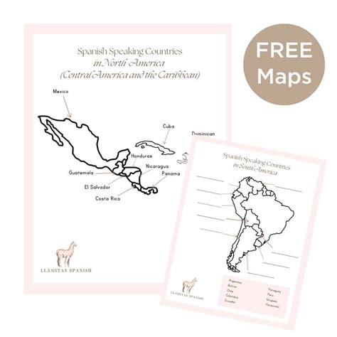 Complete List Of Spanish Speaking Countries Map Mama Llama Linguist