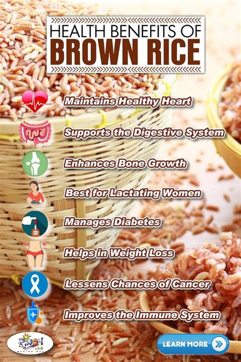Top 10 Health Benefits Of Brown Rice Brown Rice Is Known As The