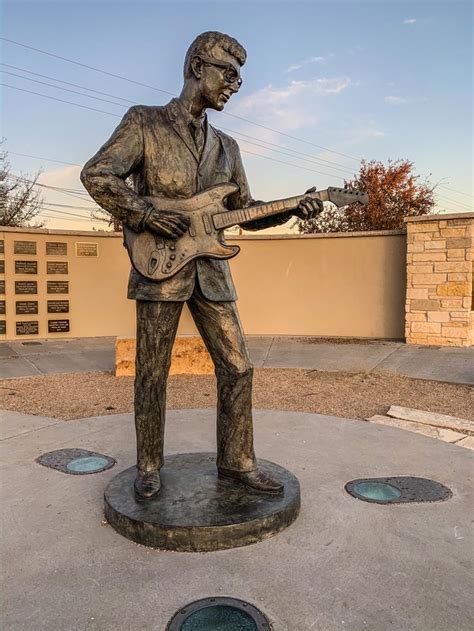 Buddy Holly Memorial In Lubbock Texas Buddy Holly Texas Music Big