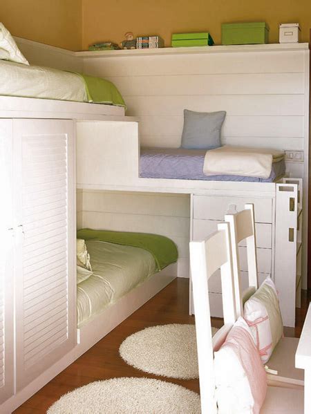 Home Dzine Bedrooms Making Room For Beds In Small Spaces