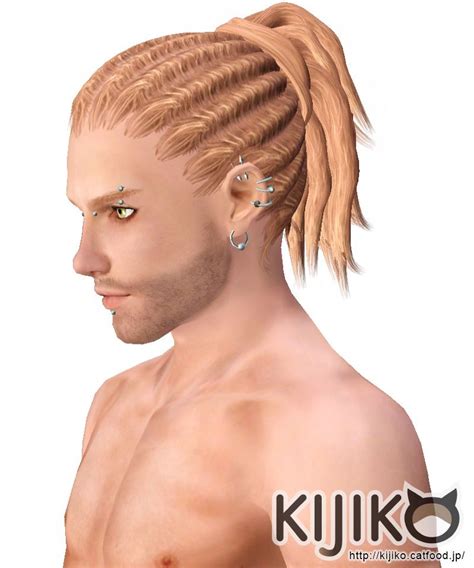 Dreadlocks For Male Free Downloads For The Sims3the Sims4 Kijiko