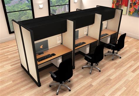 Corporate Office Furniture Small Cubicles 2x4x67