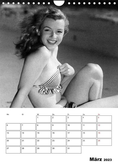 Marilyn Monroe Weltstar Und Sexsymbol Wandkalender 2023 Din A4 Hoch