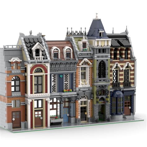 Lego Moc Modular • Old Town Street Hannibal Joost Flickr