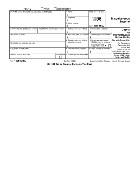 1099 Form Fill Out And Sign Printable Pdf Template Signnow