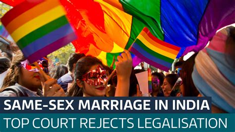 India S Supreme Court Refuses Appeal To Legalise Same Sex Marriage Latest From Itv News