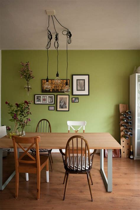 2030 Olive Green Dining Room