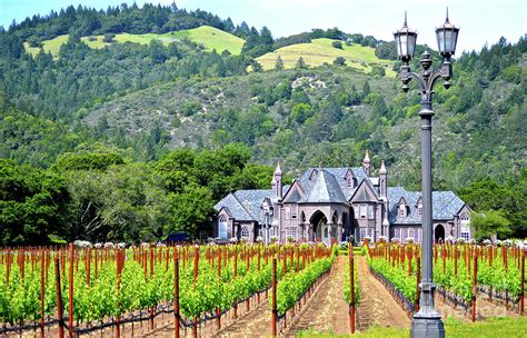 The Ledson Winery In The Sonoma Valley Photograph By Lewis Sommer