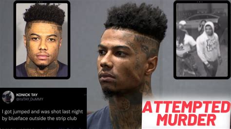 Blueface Arrested Attempted Murder At Strip Club Youtube